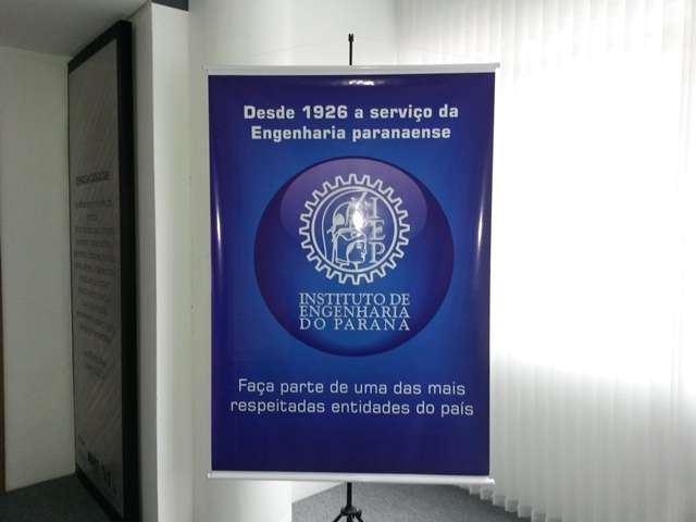 Banner com impressão digital em lona em Curitiba é Personnaliza